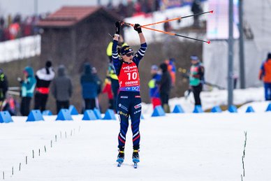 Strong fight from the French women in the pursuit