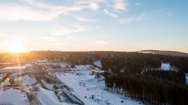 Photo of the arena in oberhof