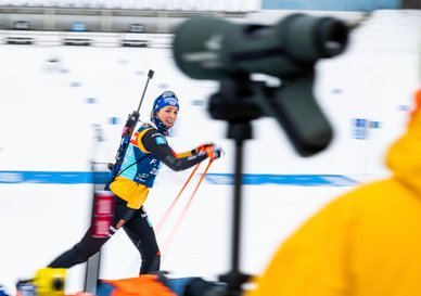 Franziska Preuß will beim BMW IBU Weltcup Biathlon 2025 in Oberhof an ihre Leistungen des ersten Trimesters anknüpfen. 